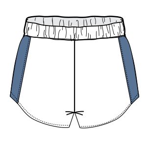 Fashion sewing patterns for MEN Shorts Training Short 6814